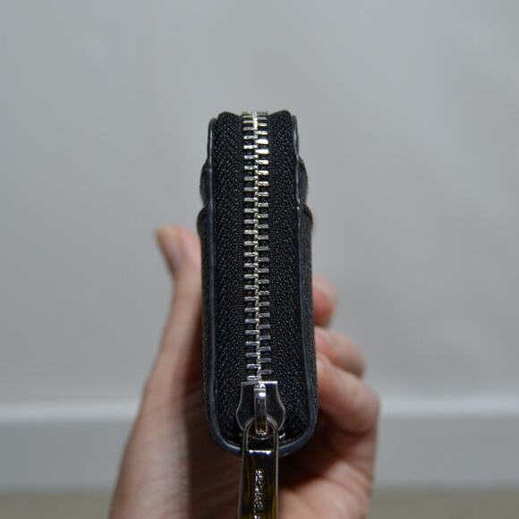 Michael Kors Jet Set Large Black Logo Crossbody Purse & Card Case Wallet Set - Picture 12 of 15